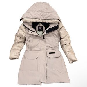 🆕BNWT Canada Goose Paradigm Trillium Parka Limestone | Size S
